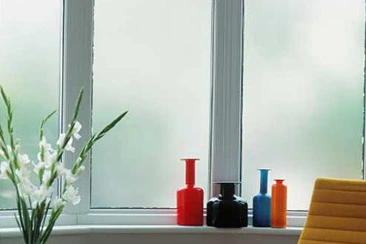 Frosted-Painted Glass