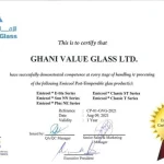 emirates glass certificate